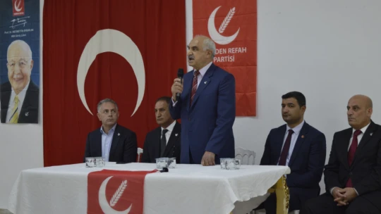 Yeniden Refah Partisi Alacakaya İlçesi 3. Olağan Kongresi Gerçekleştirildi