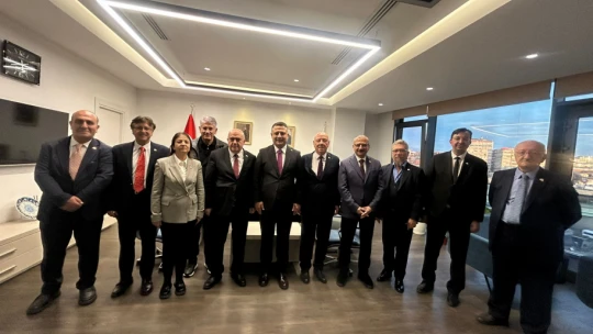 TGK'dan BİK Genel Müdürü Abdülkadir Çay'a ziyaret