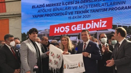 İstanbul Büyükşehir Belediyesinin Elazığ'da yaptıracağı okul için protokol imzalandı