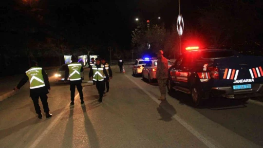 Jandarmadan yılbaşı denetimi
