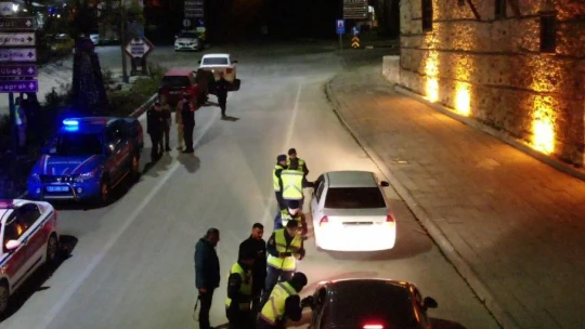 Jandarmadan yılbaşı denetimi