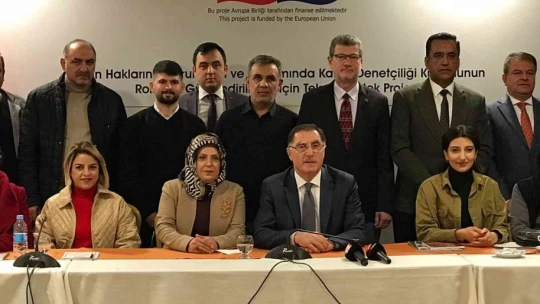 Kamu Başdenetçisi Şeref Malkoç 'Kamu Denetçiliği Kurumu Türkiye'nin en yeni ve en genç kurumlarından bir tanesidir'