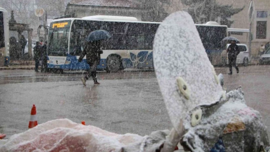 Kar, Elazığ'ı etkisi altına aldı