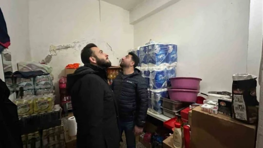 Karakoçan ilçesinde hasarlı binaların kontrolü sürüyor