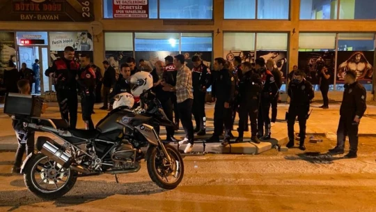 Kavga ihbarına giden polise davul ve klarnet eşliğinde halaylı sürpriz