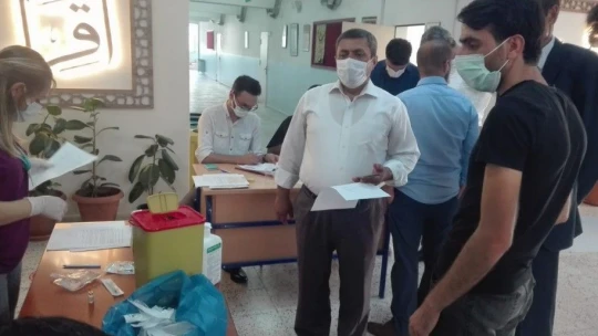 Kaymakam Karaloğlu başkanlığında Covid-19 toplantısı