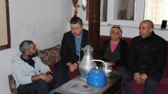 Kaymakam Uçar, vatandaşlarla bir araya geldi