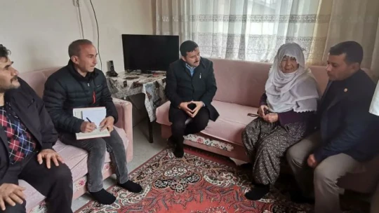 Kaymakam Yılmaz, vatandaşlarla bir araya geldi