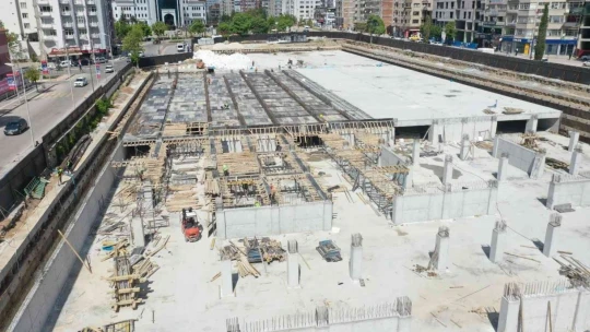 Kent Meydanı ve Yer Altı Otoparkı Projesinde sona doğru