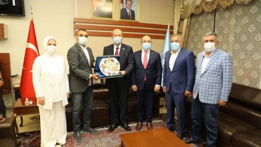 KKTC Cumhurbaşkanı Ersin Tatar Elazığ'da