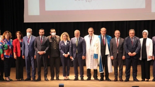 KKTC Cumhurbaşkanı Ersin Tatar'a Fahri Doktora