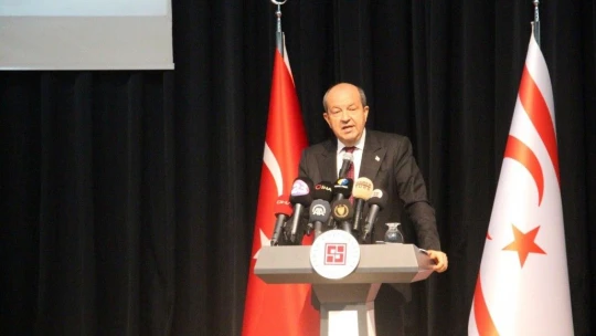 KKTC Cumhurbaşkanı Ersin Tatar'a Fahri Doktora