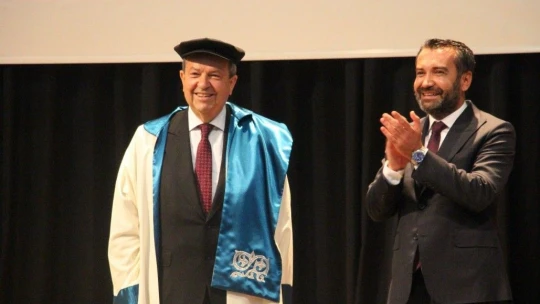 KKTC Cumhurbaşkanı Ersin Tatar'a Fahri Doktora