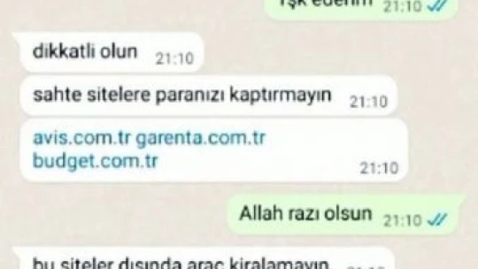 Konuştuğu kişinin depremzede olduğunu öğrenince 'Hocam biz dolandırıcıyız' diyerek uyardı