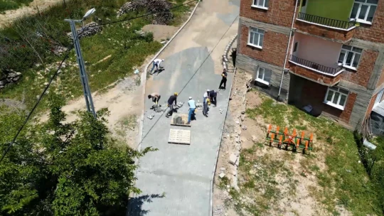 Kovancılar'ın köylerinde çalışmalar sürüyor