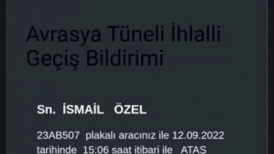 Köyden çıkmadığı traktörüne İstanbul ve Erzincan'dan 6 ceza geldi
