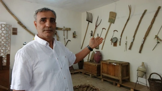 Köylüler atıl durumdaki okulu onararak müzeye çevirdi, içinde 300 yıllık tarihi eserler var