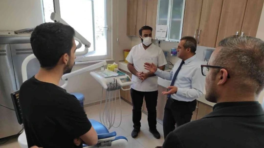 Maden ilçesinde diş protez laboratuvarı açıldı