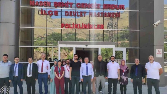 Maden ilçesinde diş protez laboratuvarı açıldı