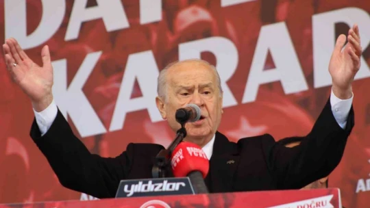 MHP Genel Başkanı Bahçeli: 'Kılıçdaroğlu, polemiği bırak da mertsen çık söyle, adamsan kararını açıkla, aday mısın, değil misin'