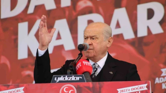 MHP Genel Başkanı Bahçeli, 'PKK'ya kol kanat gerip arka çıkan Kılıçdaroğlu'dur'