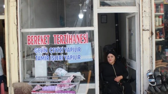 Mikro krediyle açtığı iş yeri küle döndü, pes etmedi yeni bir iş yeri açtı