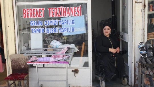 Mikro krediyle açtığı iş yeri küle döndü, pes etmedi yeni bir iş yeri açtı