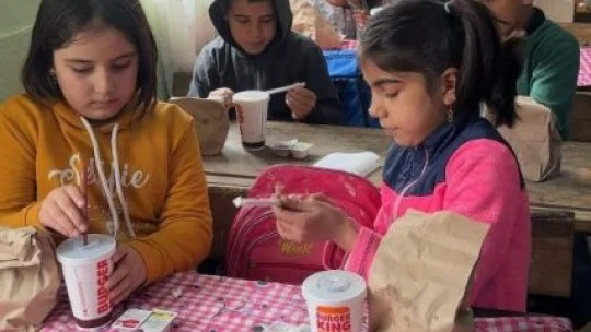 Öğrenciler hayal etti, ana sınıfı öğretmeni gerçekleştirdi