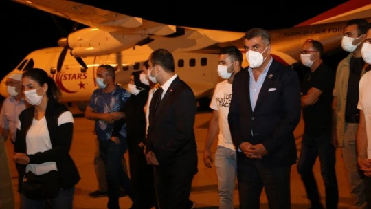 Pilot Serkan Mirzaoğlu'nun cenazesi memleketi Elazığ'a getirildi