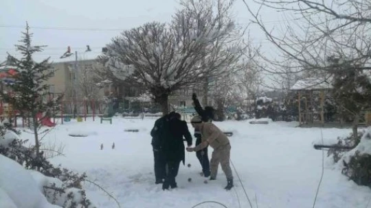 Polis yaban ve sokak hayvanları unutmadı