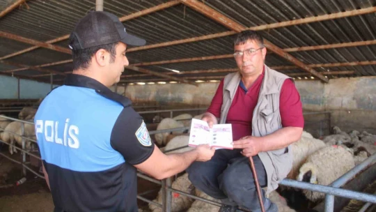 Polisten kurban satıcılarına 'sahte para' uyarısı