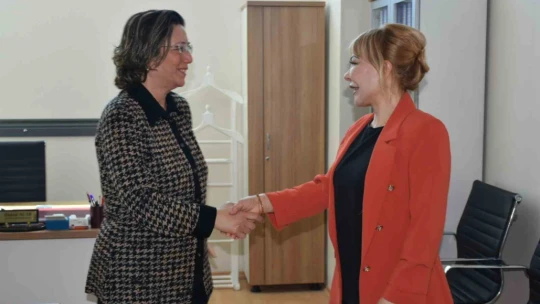 Prof. Dr. Açık, kurum personeli ile buluştu