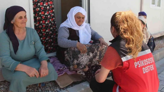 Psikososyal ekibi, Ahıska Türklerini biran olsun yalnız bırakmıyor