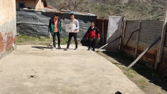 İHH İnsani Yardım Derneği İlçelerde Yardımlarını Sürdürüyor
