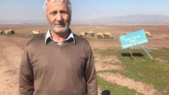 Risk alarak baraj sahasını eken çiftçileri 'Yağış' endişesi sardı