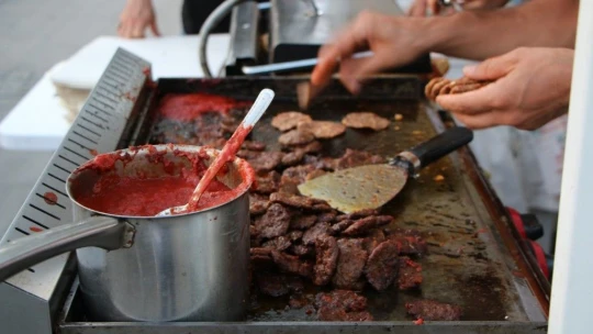 Salçalı Köfte Festivali'nde son gün yoğunluğu