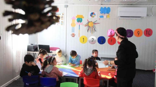 Savaşın çocukları, eğitimlerini Elazığ'da sürdürüyor