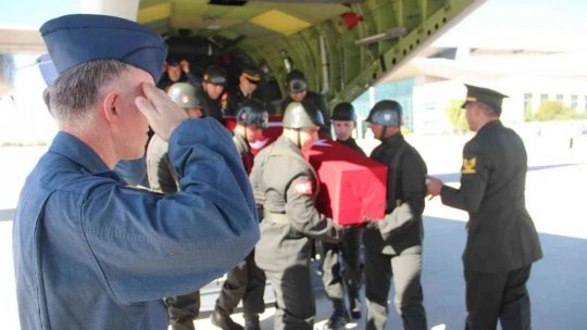 Şehit Ataş'ın naaşı memleketi Elazığ'a getirildi