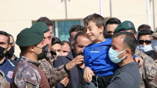 Şehit Cihat Şahin'in naaşı memleketi Elazığ'a getirildi
