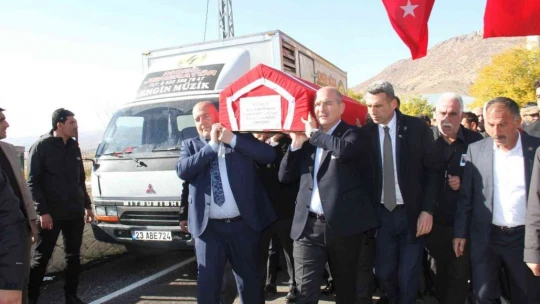 Şehit Fethi Sekin'in babası son yolculuğuna uğurlandı