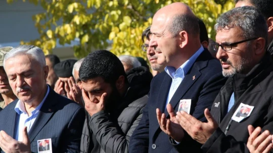 Şehit Fethi Sekin'in babası son yolculuğuna uğurlandı