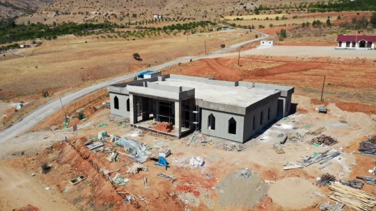 Şehit Fethi Sekin Külliyesi'nin Kaba İnşaatı Bitti