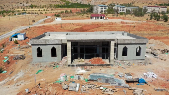 Şehit Fethi Sekin Külliyesi'nin Kaba İnşaatı Bitti