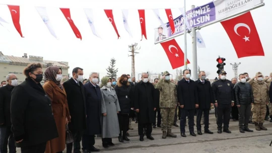 Şehit Korgeneral Osman Erbaş'ın adının verildiği bulvar açılışına katılan eşinin sözleri duygulandırdı