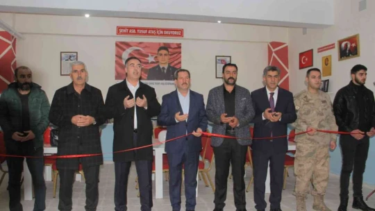 Şehit Yusuf Ataş'ın ismi okuduğu okulun kütüphanesinde yaşatılacak