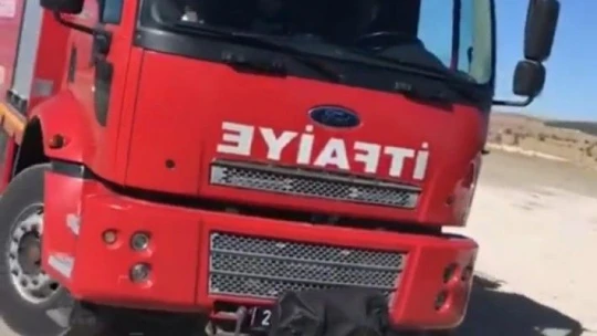Sünnet olan iki kardeşe, itfaiye ekiplerinden sürpriz