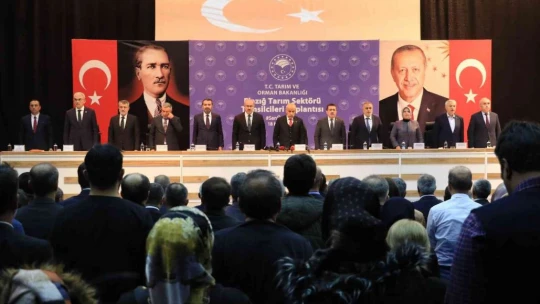 Tarım ve Orman Bakanı Kirişci: 'Yeni dönemde her isteyen, istediği yere istediğini ekemeyecek dikemeyecek'