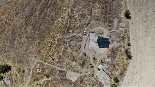 Tarlada heyecanlandıran keşif: Kazı çalışmaları başladı