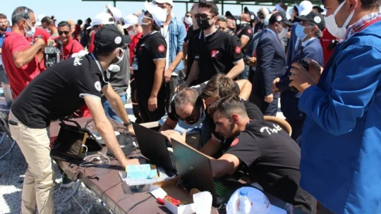 Teknofest'te Elazığ takımı Gökruh-Troket'ten önemli atış