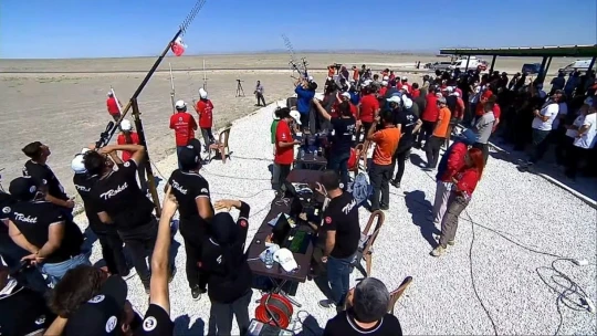 Teknofest'te Elazığ takımı Gökruh-Troket'ten önemli atış